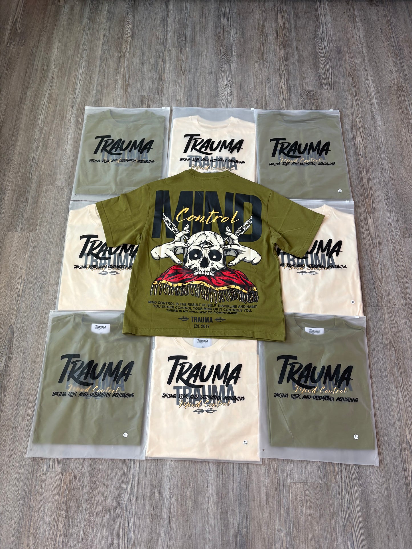 Mind Control Tee Olive