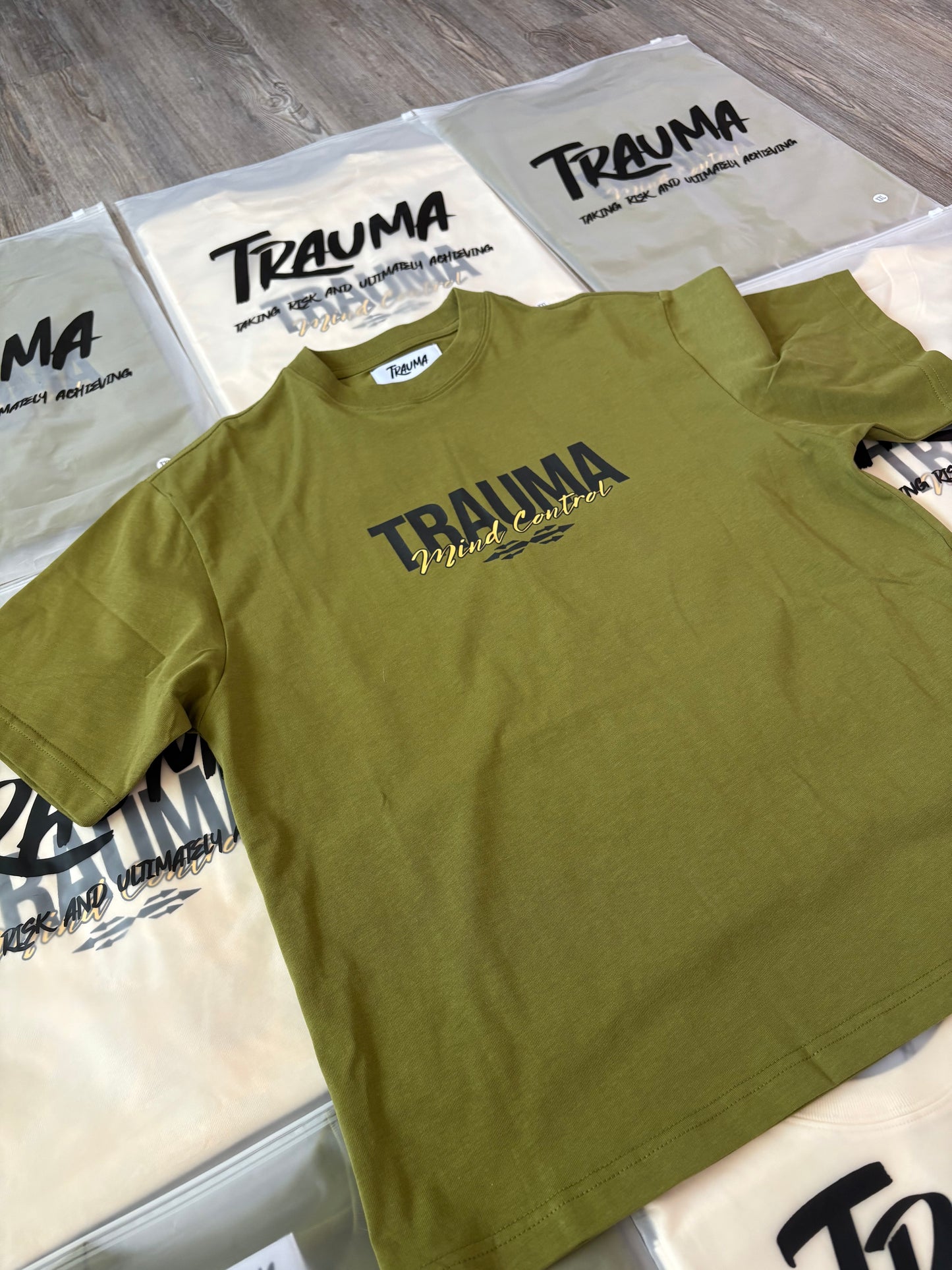 Mind Control Tee Olive
