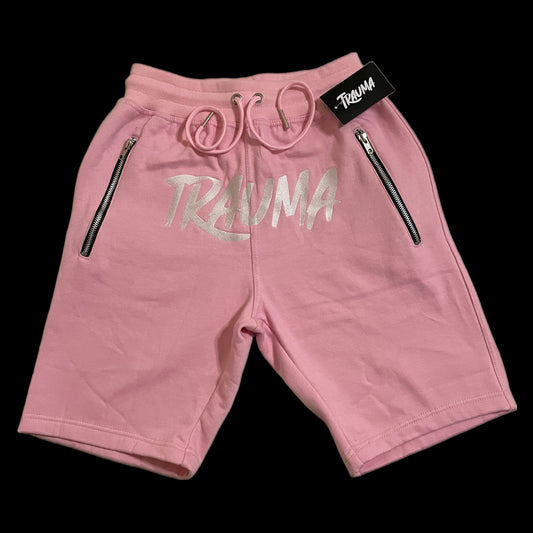 Pink Trauma Sweat Shorts