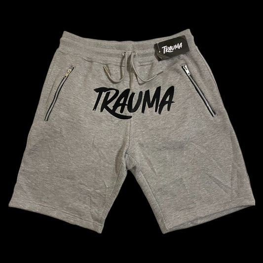 Grey Trauma Sweat Shorts